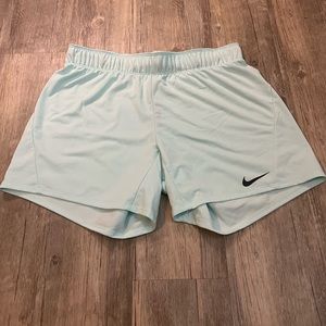 Nike Light Blue Dri-Fit Shorts
